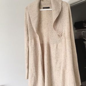 Cashmere Cream Long Sweater